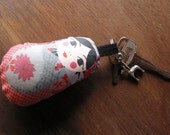 Keychain / bag charm Matryoshka (Winter)