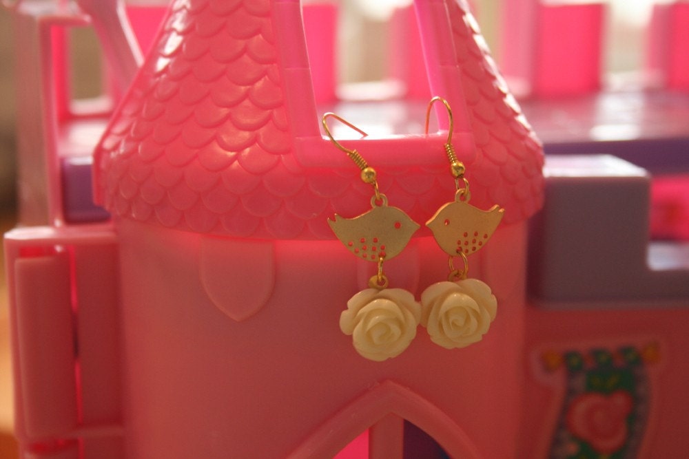 Love birds earrings