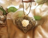 I heart you necklace