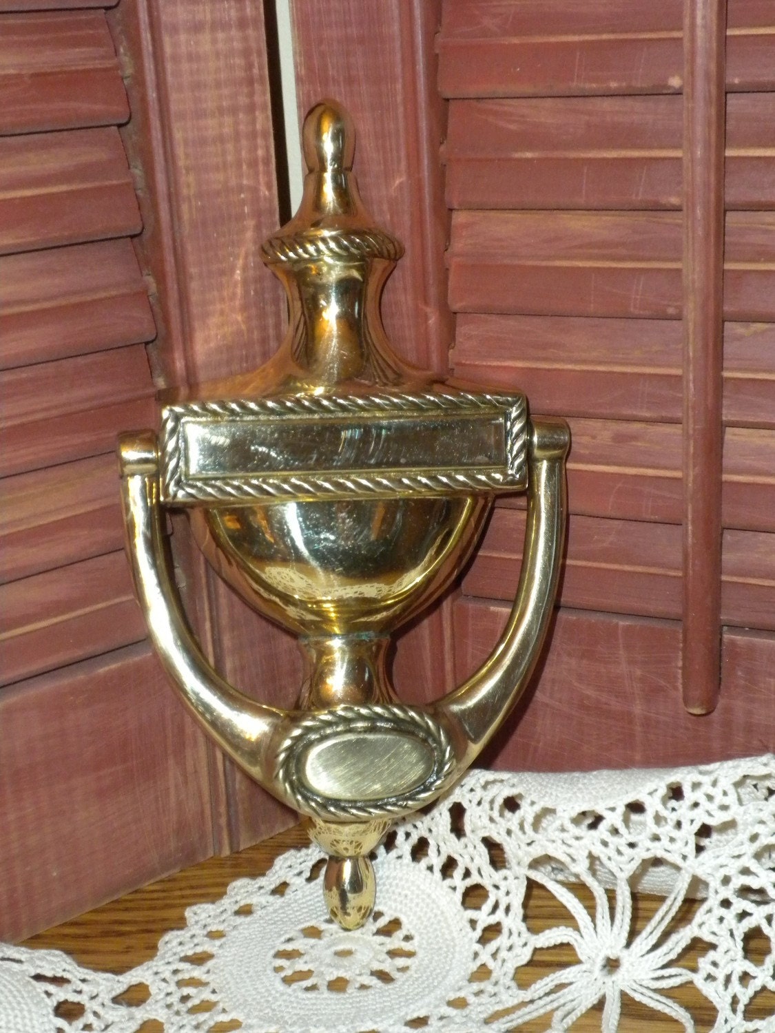 Vintage Brass Door Knocker  Sale