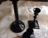 Black Brass Candlestick Collection