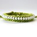 Custom Listing, Double Strand Beaded Friendship Bracelet