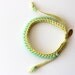 Custom Listing, Crocheted Beaded Friendship Bracelet