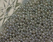 4mm Silver Dragees- 2oz