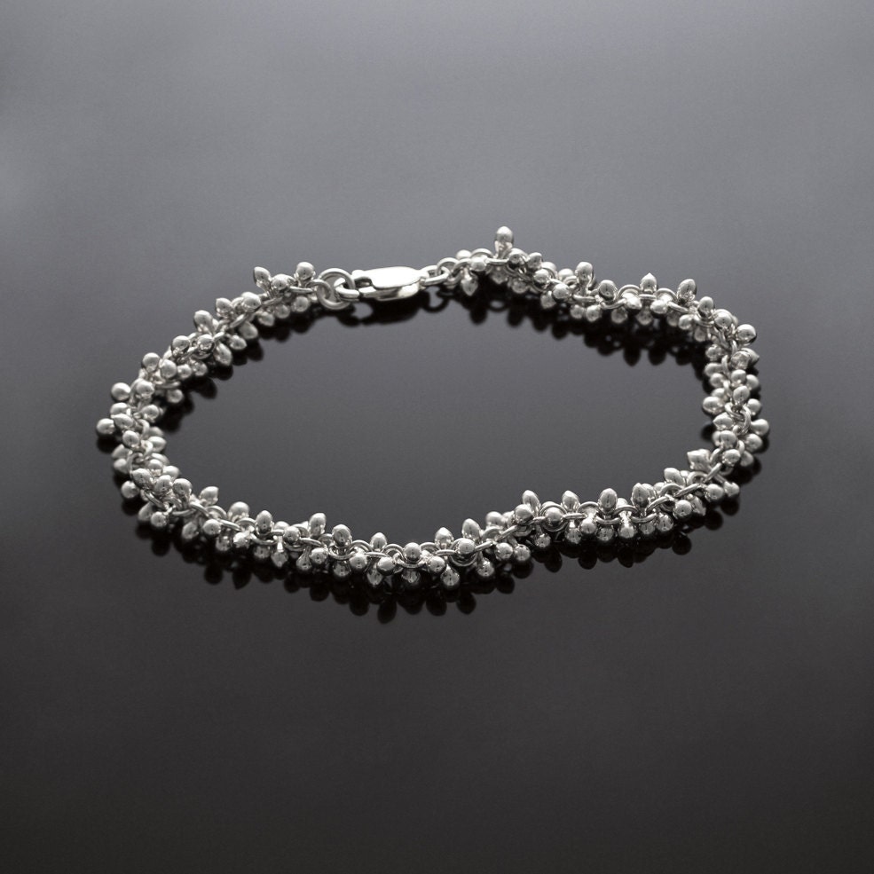 Sterling Silver "Star Clusters" Bracelet
