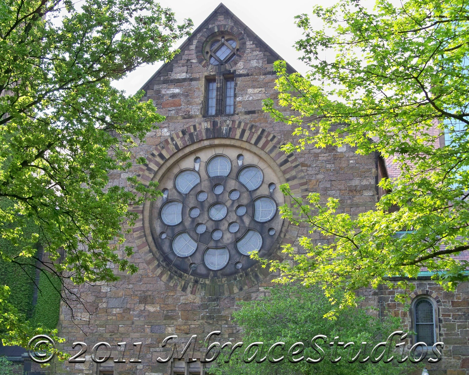 Boston Church - 8x10 cityscape photo