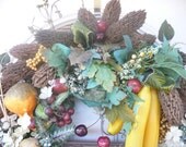 Go GoooRillA AfricaN Jungle OOAK Home Decor Handmade Wreath 37 x 31 x 8