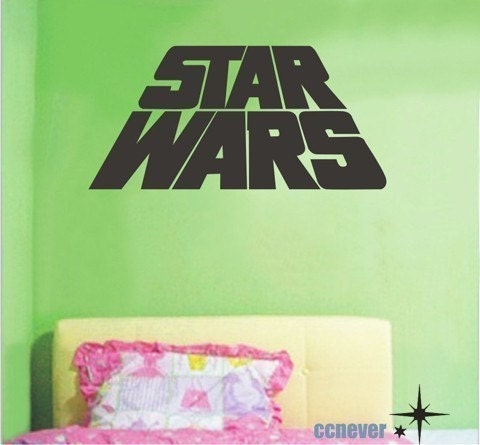 STAR WARS kids nursery----Removable Graphic Art wall decals stickers home decor