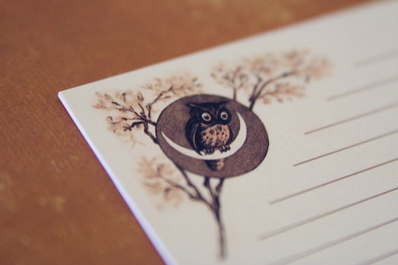 Monsieur Hibou - A5 Letter Set