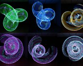 Rechargeable Color Change & Strobe LED Hula Hoop