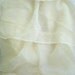 Shabby Chic Waterfall Ruffle (Ivory) Shower Curtain