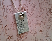 NEW: Modernly Stacked...Hand Stamped Necklace for Men or Women