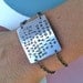 Make A Statement... Handstamped Bracelet