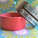 ONLY TWO Left...NEW-Women's Hand Stamped Personalized Leather Cuff Bracelet