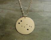 Gemini Constellation Pendant Necklace