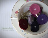 Little girls hair clips - Choose your own colors - custom hair clips for girls and toddlers - handmade hair accessories - simple hair clips