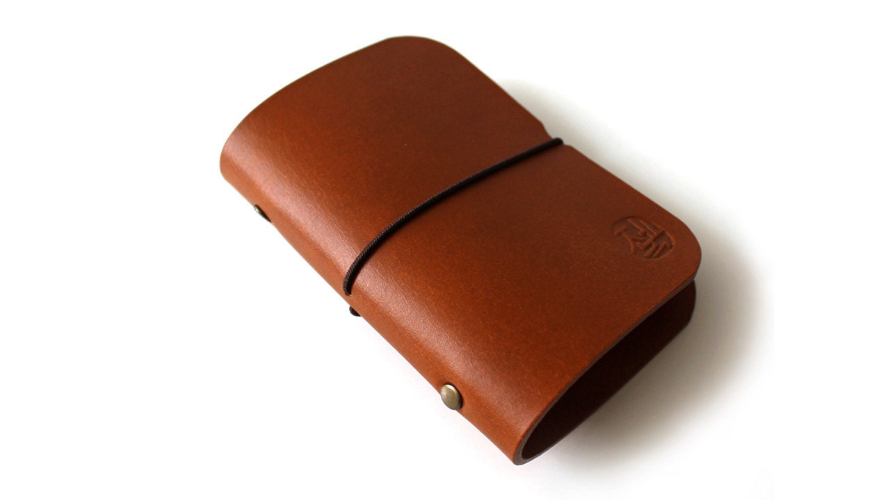 Credit Card Organizer (Leather Card Holder with clear plastic windows)