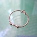 925 Simple Infinity rings - Set of 2, Sterling silver ring jewelry, Promise rings, for girlfriend 123112