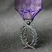 Purple medal. Silver palms. RESERVED