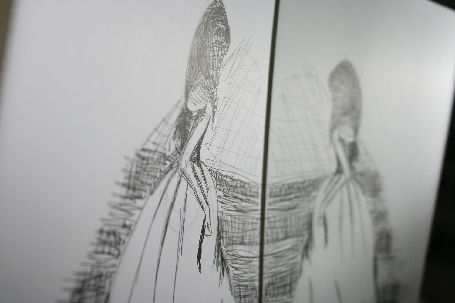 Ascend 8x10 sketch print