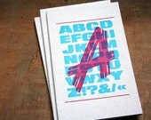 Handprinted Notebook