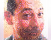 Perler Portrait - Pee Wee Herman (Paul Reubens)