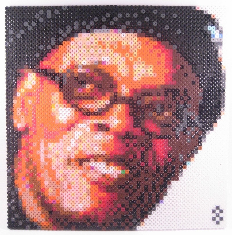 Perler Portrait - Samuel L. Jackson