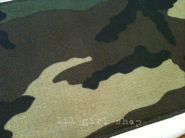 camo burp cloth - burp rag - hunting season military