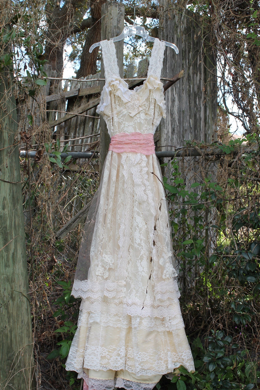 Wedding dress- the Elizabeth style Eco-wedding dress-custom made