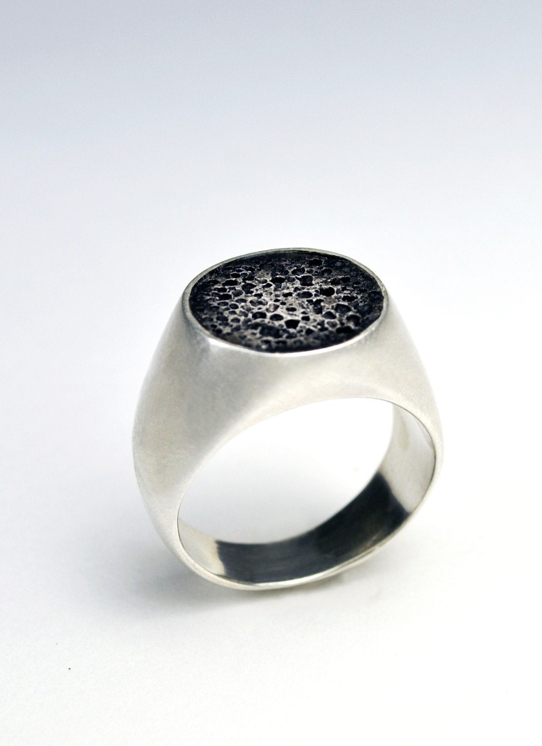 Silver Round Ring