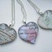 Custom Map Adoption National Park Battlefield Honeymoon Wedding  Location Necklace