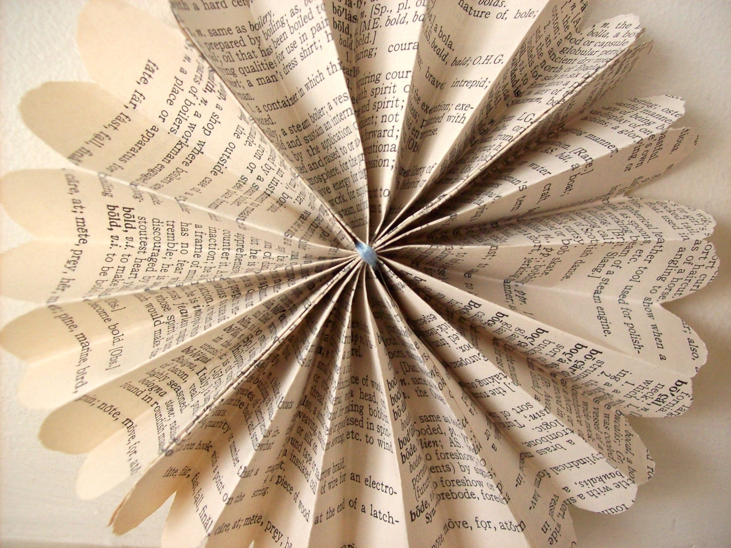 Paper Fan Flowers -- Customize your Listing