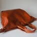 Everyday Traveler Bag in Sienna Brown MADE TO ORDER Handmade Leather Bags by Rib & Hull on etsy