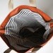 Technical Tote - Organic Canvas and Sienna Brown Leather