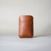 Bridle Card Case - iPhone Blackberry Galaxy Smartphone - Saddle Brown