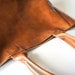Brown Leather Bag - Heirloom Tote - Cognac Brown Vegetable Tanned Leather