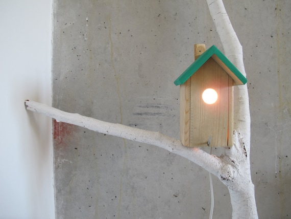 BIRD HOUSE LAMP