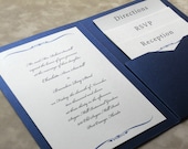 The Charlotte Pocketfold Invitation Suite - Sample