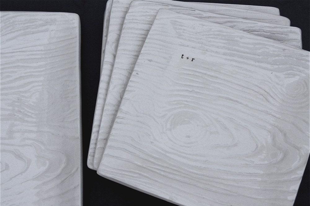 Wood Grain wedding set