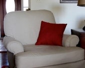 Custom chair cushion covers and pillows