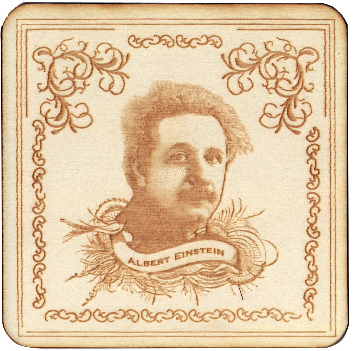 Heroes of Science Coasters (set of 6)