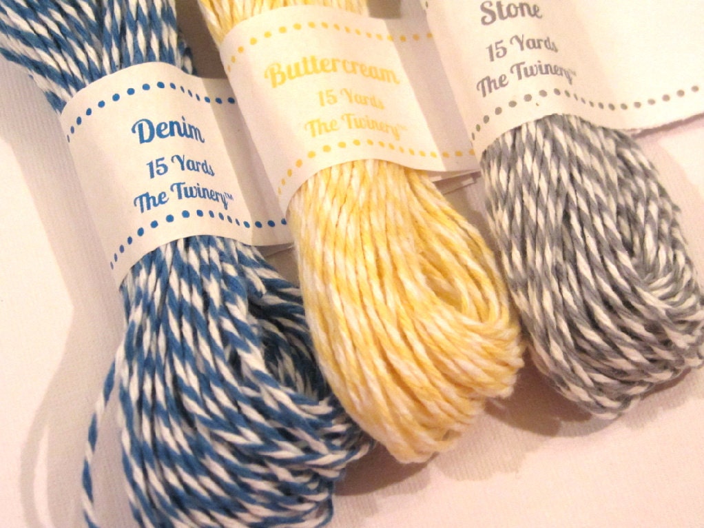 Mini Sampler - Denim, Buttercream & Stone