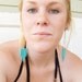 Turquoise Spikes Long Chain Earrings