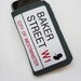 Baker Street Samsung Galaxy S4 S3 Case Sherlock Holmes - Custom sizing on request