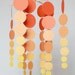Tangerine Sunset Baby Mobile