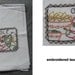 Hand Embroidered Tea Towel Flour Sack Cotton - Fiesta Jalepeno Pepper Chili Spice Chilies Mexican Vintage Retro Kitchen