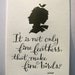 LETTERPRESS ART PRINT-It is not only fine feathers that make fine birds. Aesop