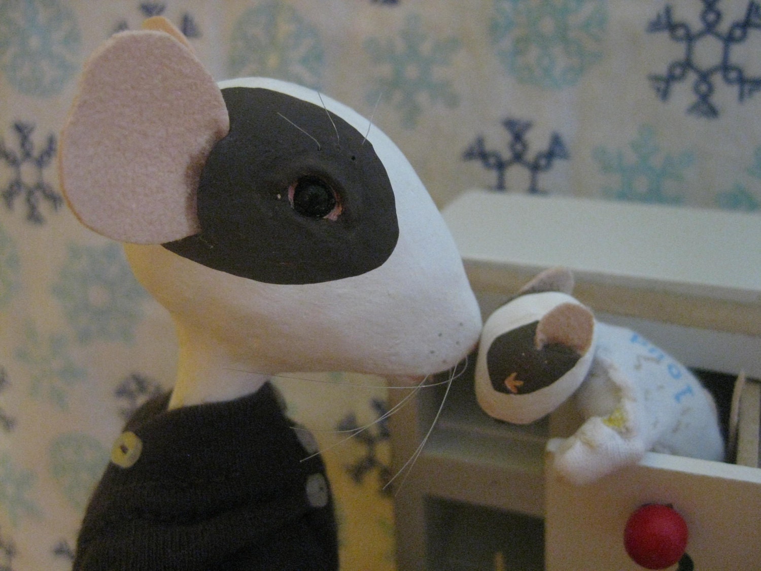 OOAK art doll - Clara Rat