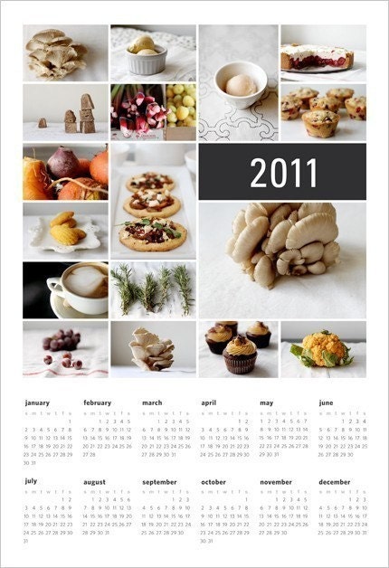 2011 calendar poster