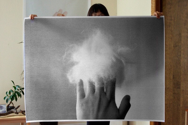 Hand Cloud Poster